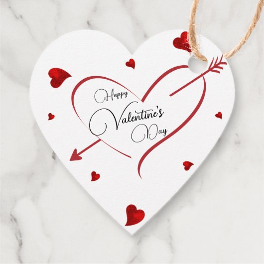 Pijlhart Bedankjes Labels (Achterkant)