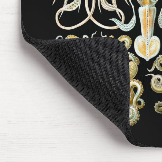 Pijlinktvis en octopus muismat (Hoek)