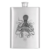 Pijlinktvis met monogram klassieke kolf flacon (Voorkant)