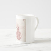 pijlinktvis nautisch porselein kop (Voorkant rechts)