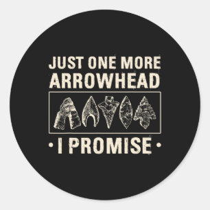 Pijlpunt jacht pijlpunten ronde sticker