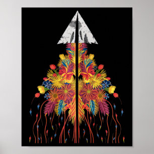 Pijlpunt Jagen Bloemen Vuursteen Verzamelen Vrouwe Poster