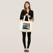 Pijlpunthaven Grote Tote Bag (Voorkant (model))