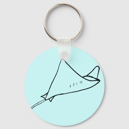 Pijlrog sleutelhanger (Voorkant)