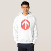 Pijlschijf Hoodie (Voorkant volledig)