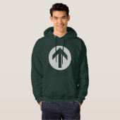 Pijlschijf Hoodie (Voorkant volledig)