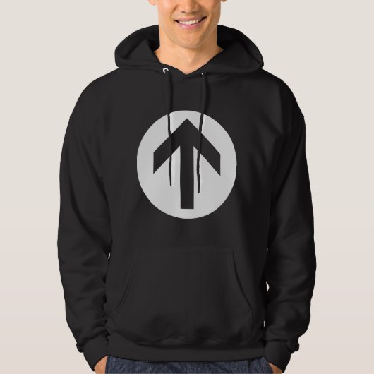 Pijlschijf Hoodie (Voorkant)