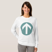 Pijlschijf T-shirt (Voorkant volledig)