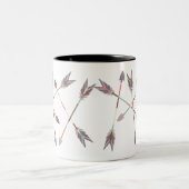 Pijlstaart Tweekleurige Koffiemok (Center)