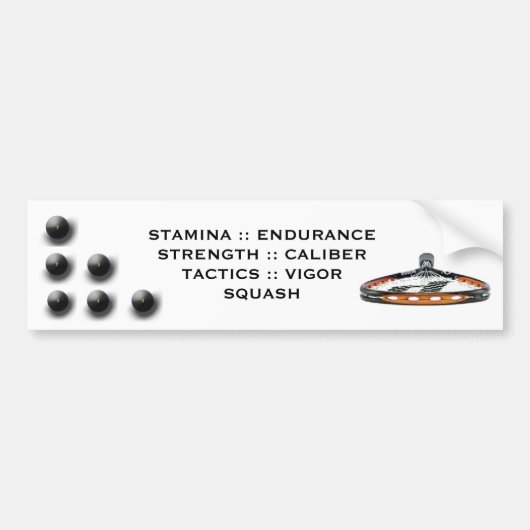 Pijltje Bumpersticker (Voorkant)