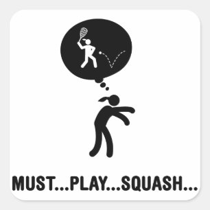 Pijltje Vierkante Sticker