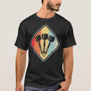 pijltjes geschenk dart speler premium t-shirt