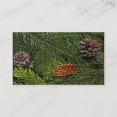 Pijn Cones en Branches Visitekaartje (Achterkant)