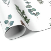 Pijn- en Eucalyptuspapier Cadeaupapier (Rol Hoek)