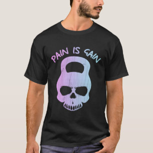 Pijn is gewichtstoename opheffen t-shirt