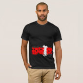 Pijn is Progressie Rode Kruis T-shirt (Voorkant volledig)