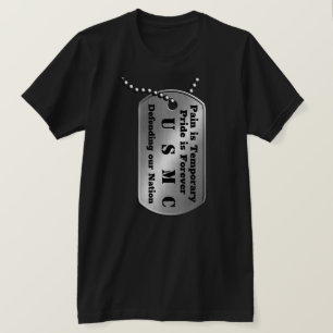 Pijn is tijdelijk trots. t-shirt