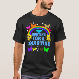 Pijn lijden voor een spuitende grappige verlegen s t-shirt