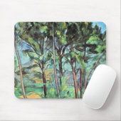 Pijn met Viaduct door Paul Cezanne, kunst Muismat (Met muis)