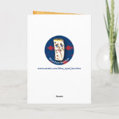 Pijn op  papier - Feliz Navidad Kaart (Achterkant)