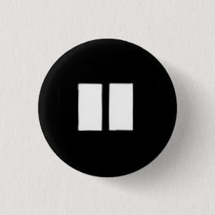 Pijn pauze ronde button 3,2 cm