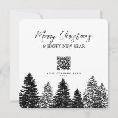Pijn Tree Holiday Corporate Business QR Code (Voorkant)