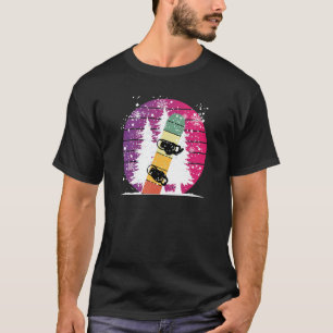 Pijn Tree Snowboard Snowboarding 2 T-shirt