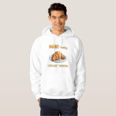 Pijn vandaag, croissant morgen hoodie (Voorkant volledig)