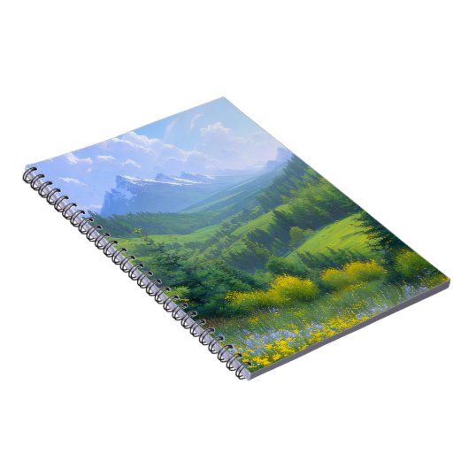 Pijnbomen verenigen zich in het wandtapijt van de notitieboek (Rechterzijde)