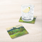 Pijnbomen Vierkante Kartonnen Onderzetter (Insitu)