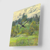 Pijnbomen Vierkante Klok (Hoek)