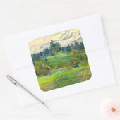 Pijnbomen Vierkante Sticker (Envelop)