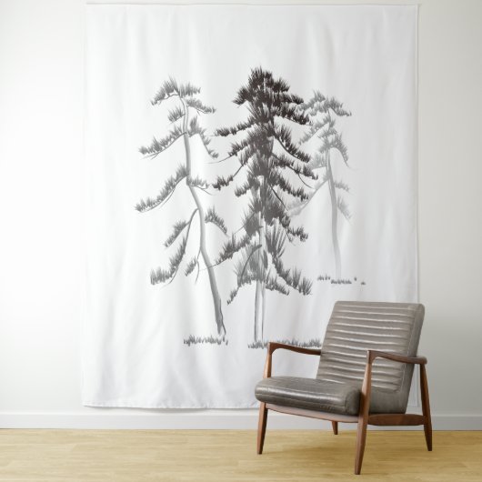 Pijnbomen Wandkleed (In situ)