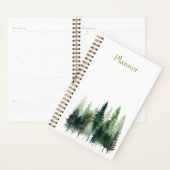 Pijnbomen Watercolor Jaarplanner Planner (Display)