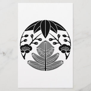 Pijnboom bamboe ume briefpapier