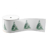 Pijnboom Kerstmis wintervakantie Grosgrain Lint (Spoel)