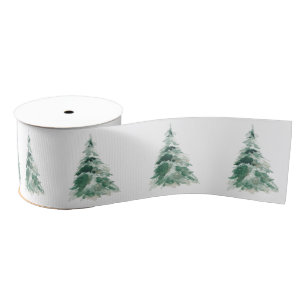 Pijnboom Kerstmis wintervakantie Grosgrain Lint