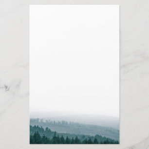 Pijnboombos Natuur Foto Briefpapier