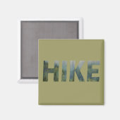 Pijnboombos wandeltocht logo magneet (Voorkant / Achterkant)