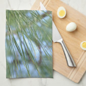 Pijnboompijnkuit Theedoek (Quarter Fold)