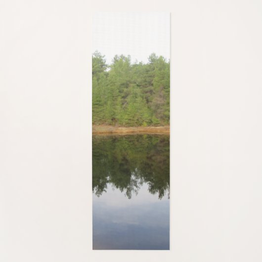 Pijnboomreflectie-meer Yogamat (Voorkant)