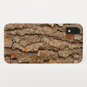 Pijnboomschors Case-Mate iPhone Case (Achterkant (horizontaal))
