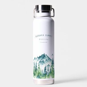 Pijnbos voor reizen in de buitenlucht waterfles