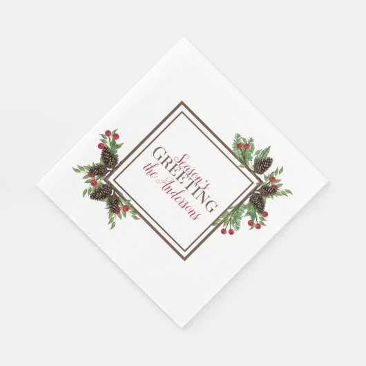 Pijnconen en servetten op basis van bessen (Hoek)