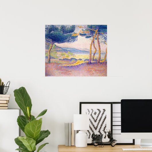 Pijnen langs de kust poster (Thuiskantoor)