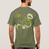 Pijnen met T-shirtkleur en -stijl voor moonwisseli T-shirt (Achterkant)