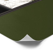 PIJNEN OP DE KRATERLAK POSTER (Hoek)