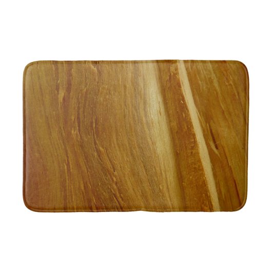 Pijnhout II Faux Wooden Texture Badmat (Voorkant)