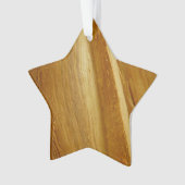 Pijnhout II Faux Wooden Texture Ornament (voorkant)