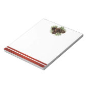 Pijnkeien en rode satin notitieblok (Gedraaid)